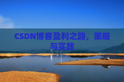 CSDN博客盈利之路，策略与实践